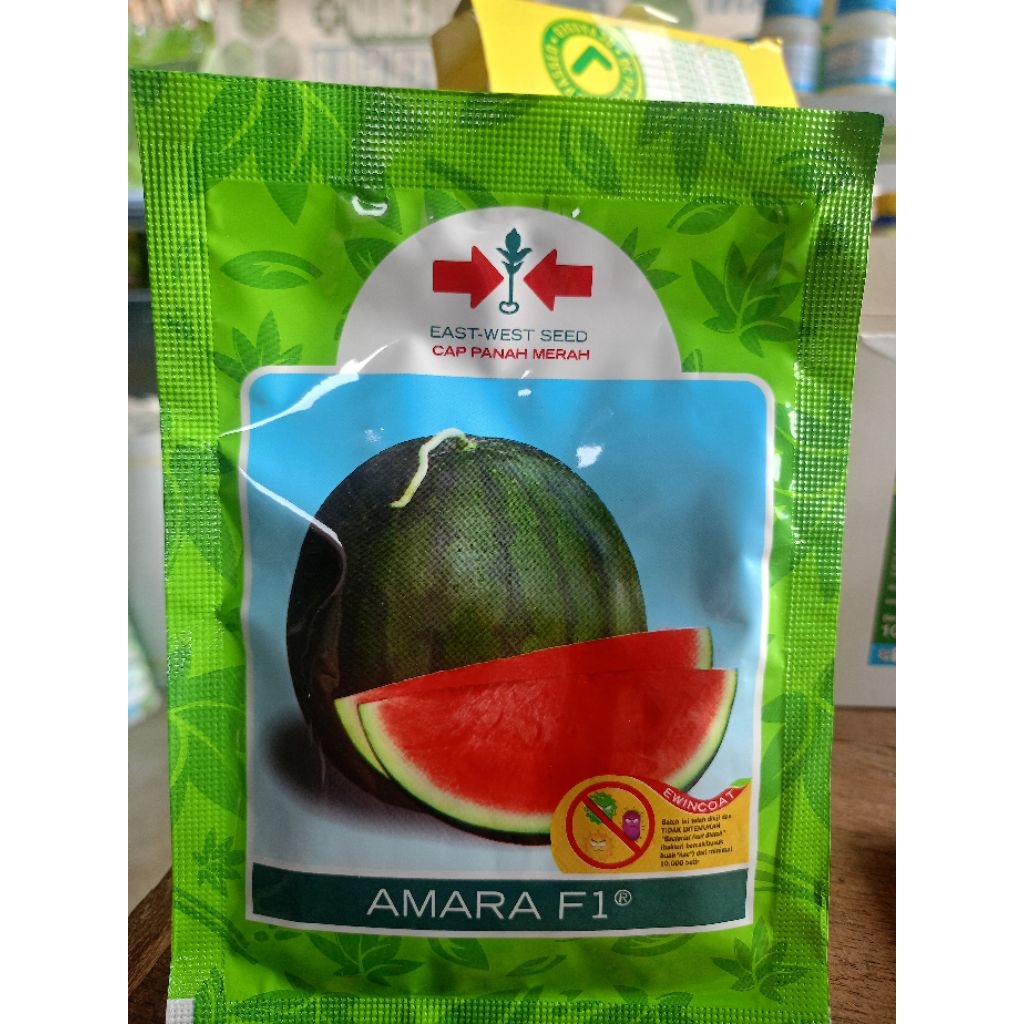 Benih Semangka Non biji Amara f1 20gr Asli 100%