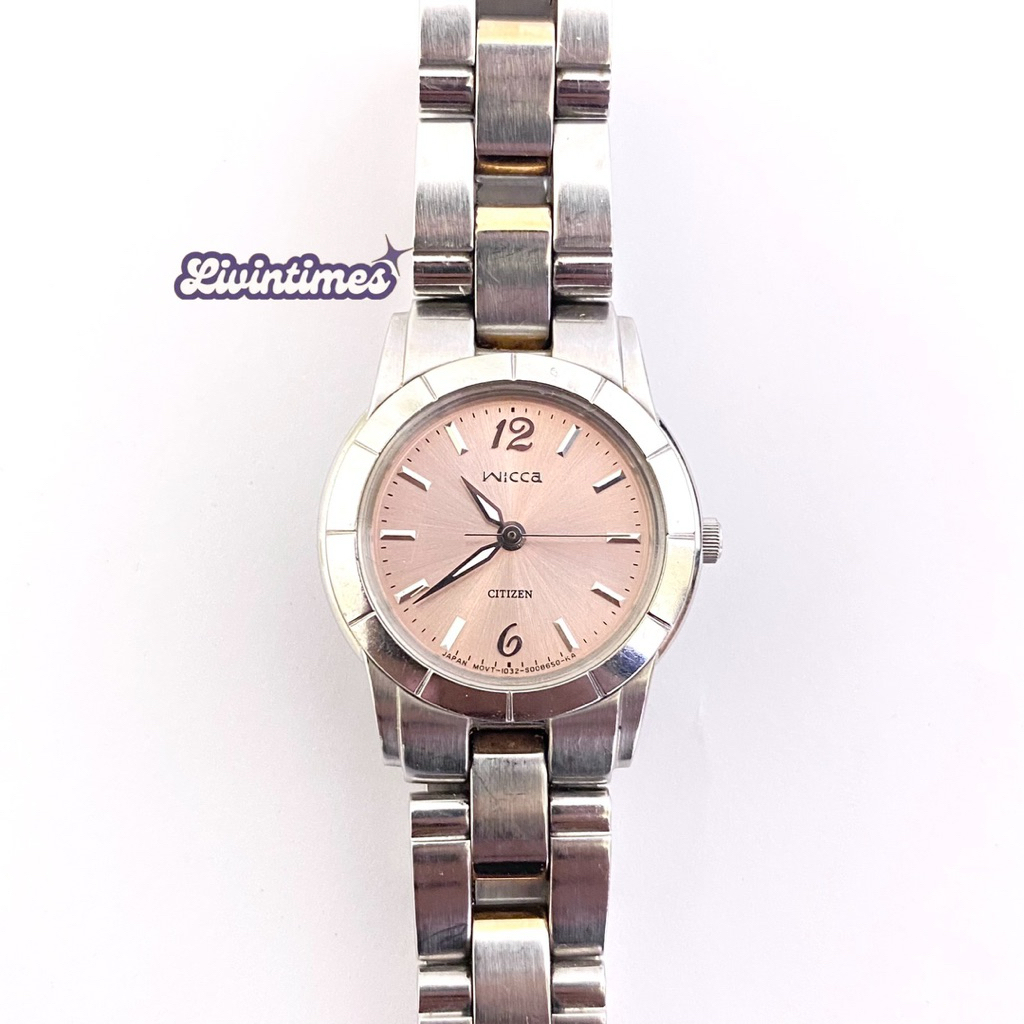 Citizen Wicca 1032 S004951 Salmon Dial