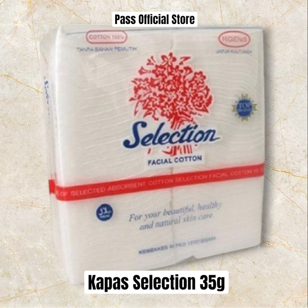 Kapas Wajah Selection / Kapas Selection/ Selection Kapas 35g