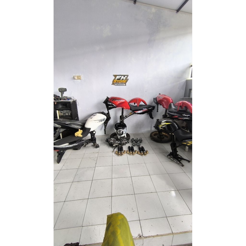 body set tiger 2000 cat baru