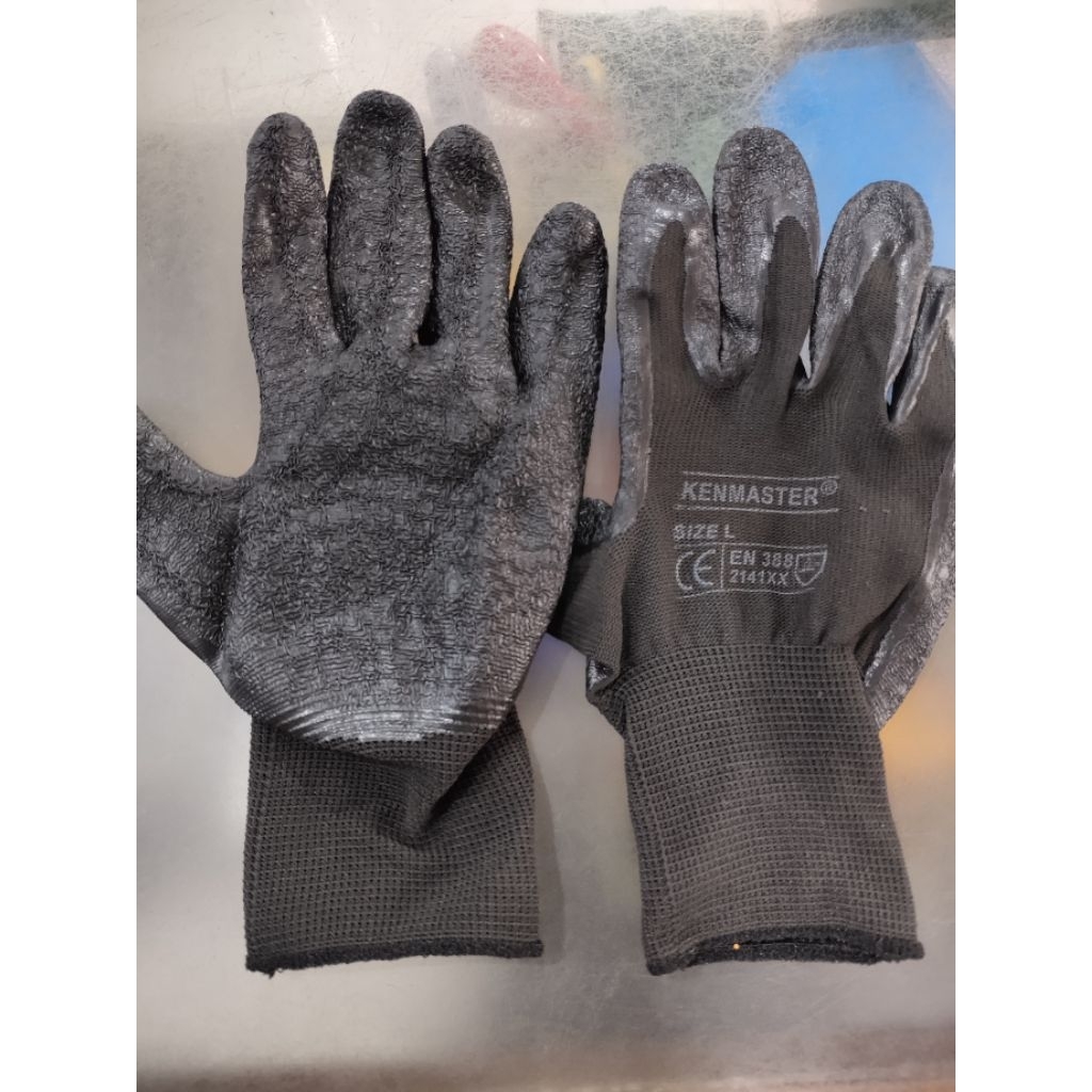 SARUNG TANGAN KARET/SARUNG TANGAN COMET HITAM