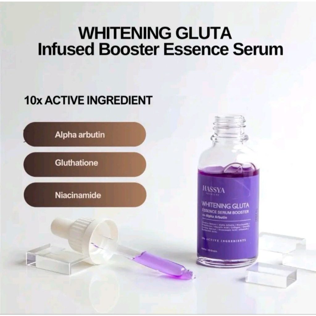 INFUSED WHITENING BOOSTER SERUM HASSYA BODYSKIN