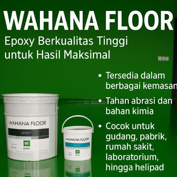 Cat Lantai Epoxy Wahana Floor Epoxy Top Coate sl 121 5kg