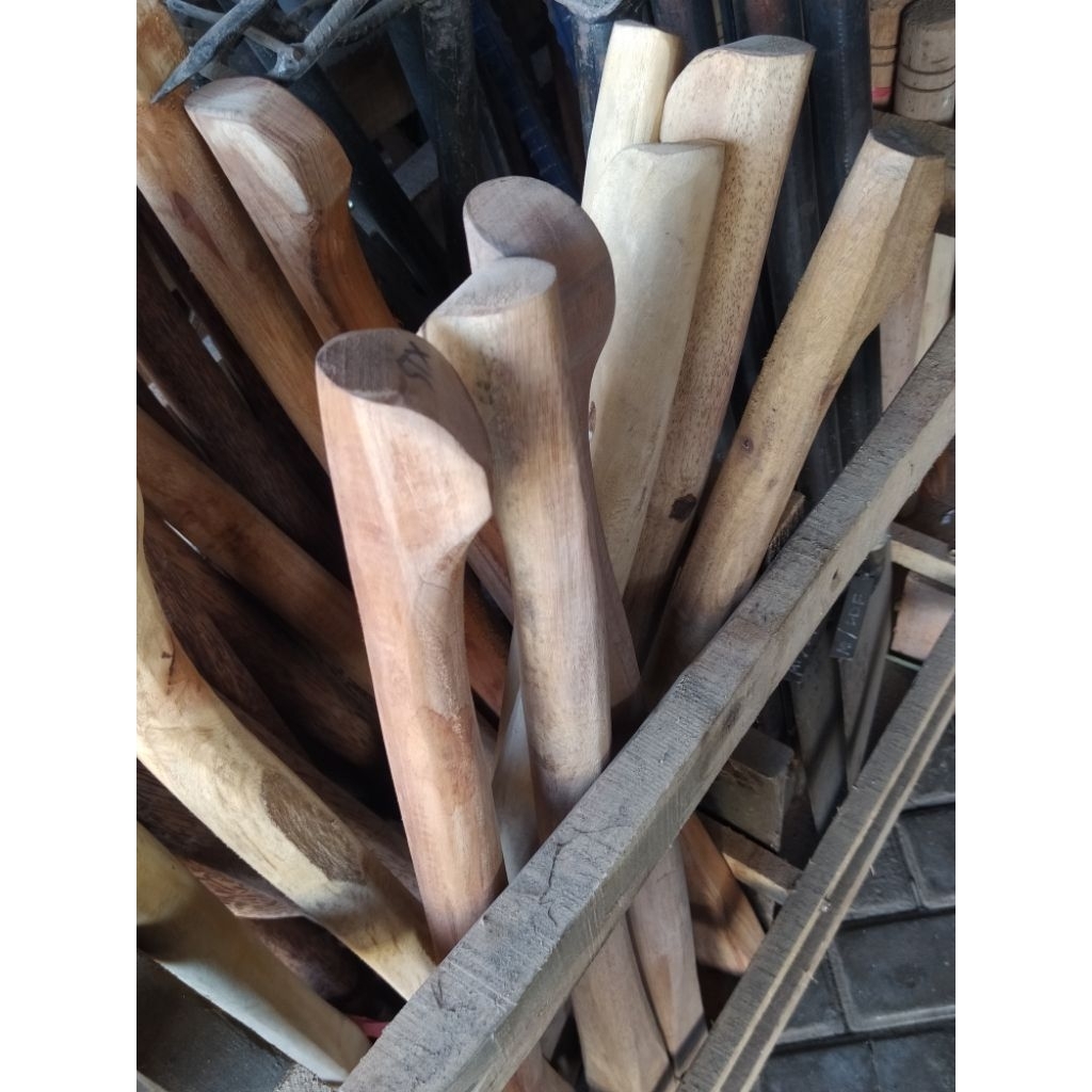 doran pacul gagang pacul gagang kapak kayu jati