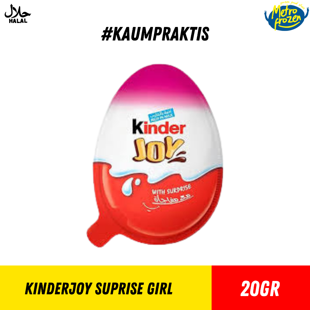 

KINDER JOY Suprise Girl/Cewe 20gr \\ kinderjoy murah Banjarmasin
