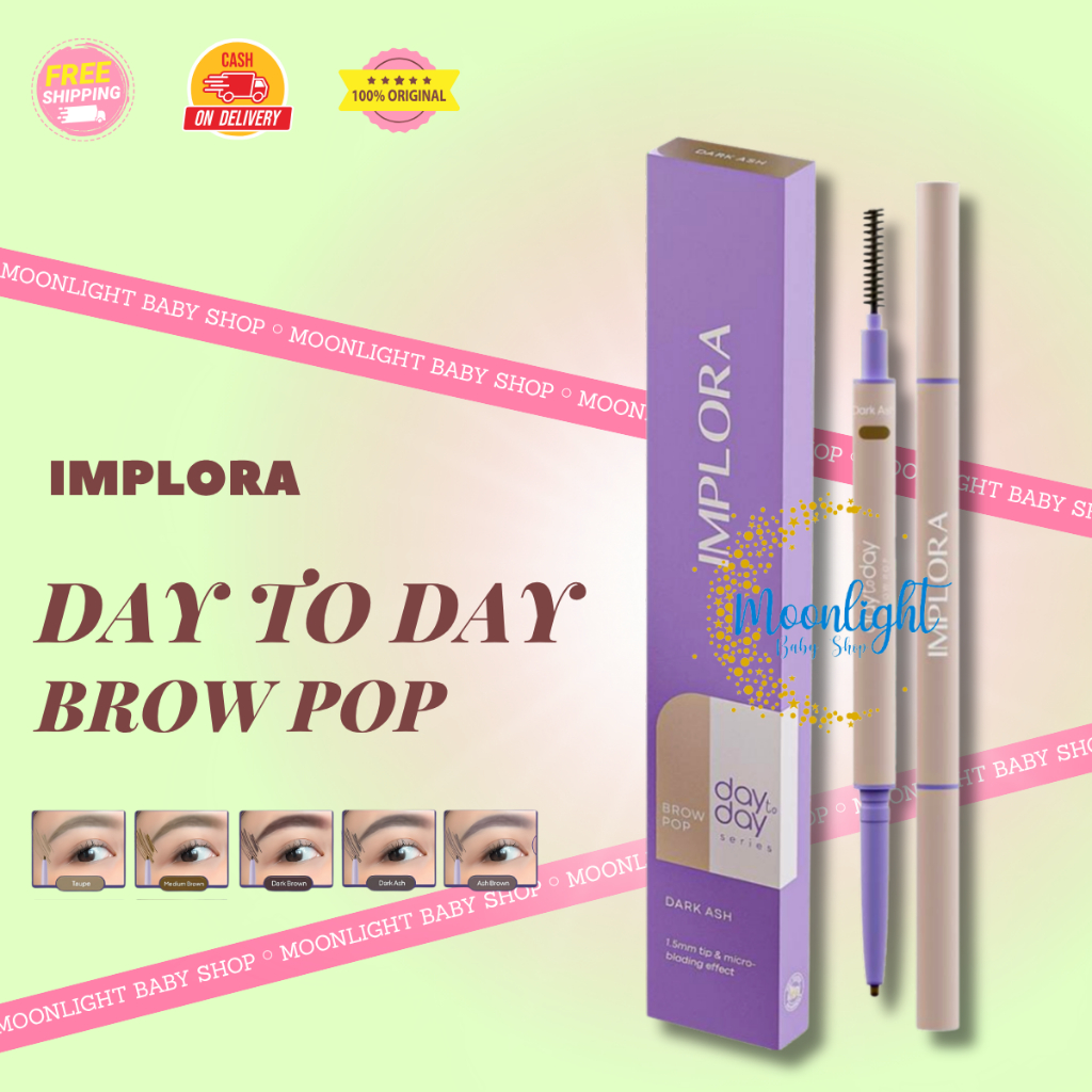 Implora Day To Day Series Brow Pop | Pensil Alis Implora