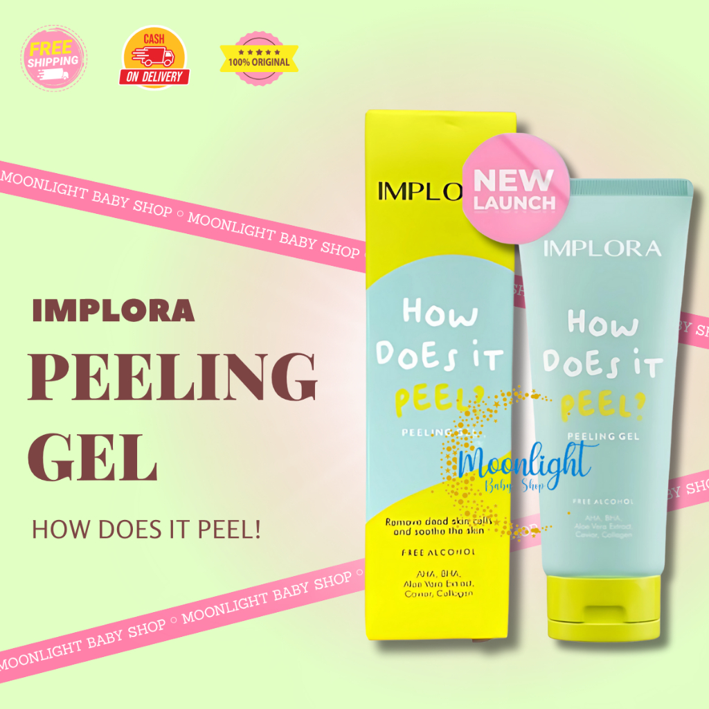 Implora How Does It Peel | Peeling Gel | Eksfoliasi Wajah