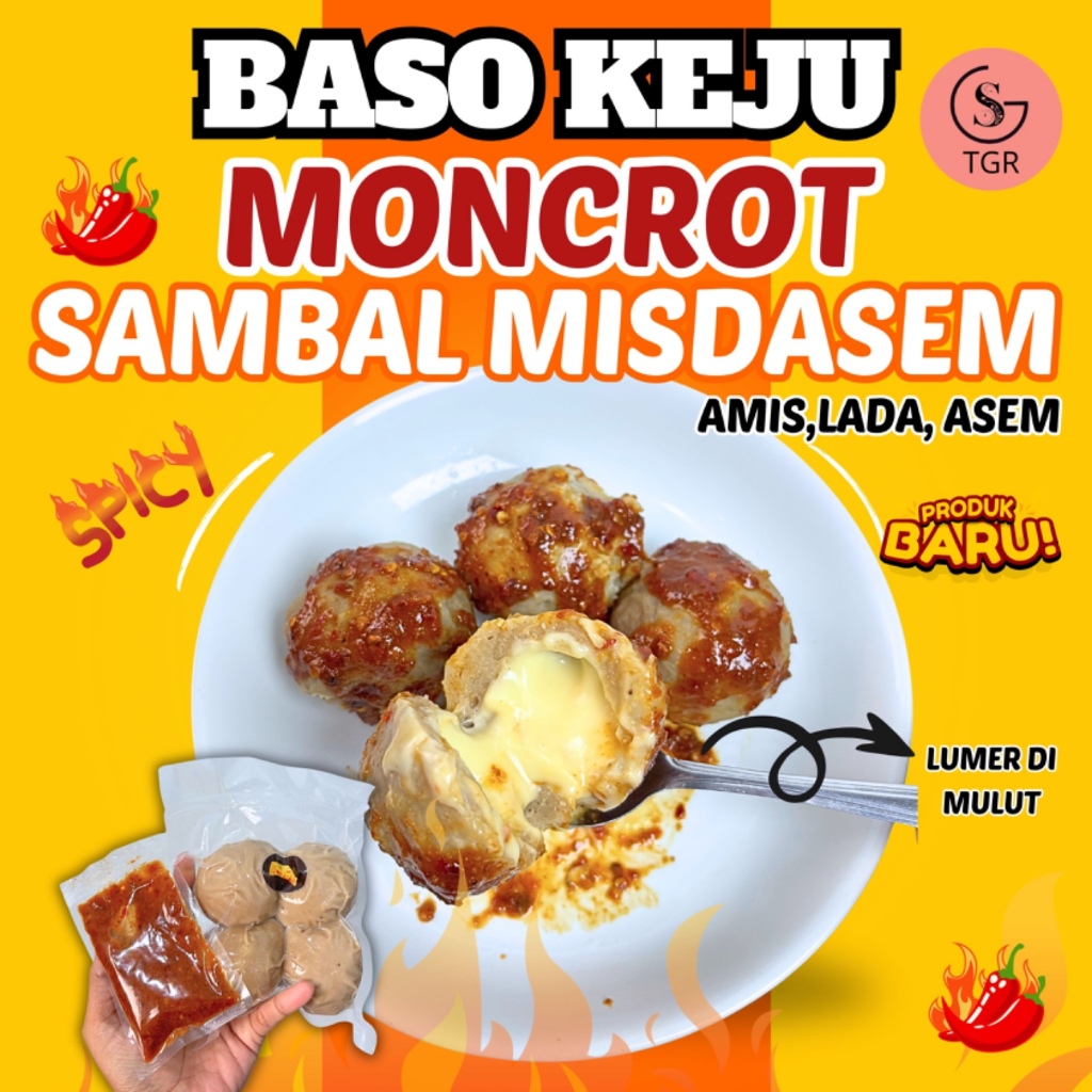 

BASO KEJU MONCROT SAMBAL MISDASEM (AMIS LADA ASEM) ISI 4 BUTIR Jajanan grosir gratis ongkir Rp.0 - GST