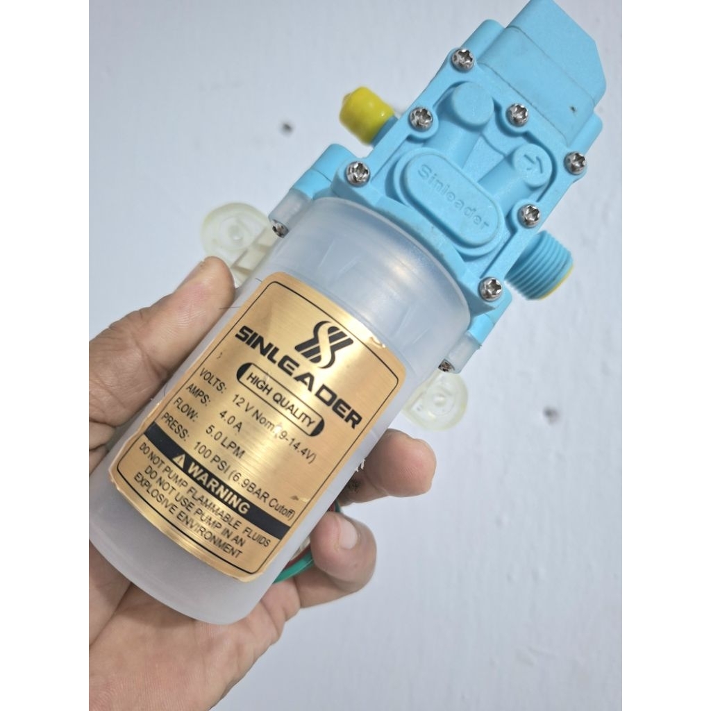 Pompa DC Dinamo Sprayer elektrik Sinleader High Quality ORIGINAL - Otomatis Bertekanan tinggi