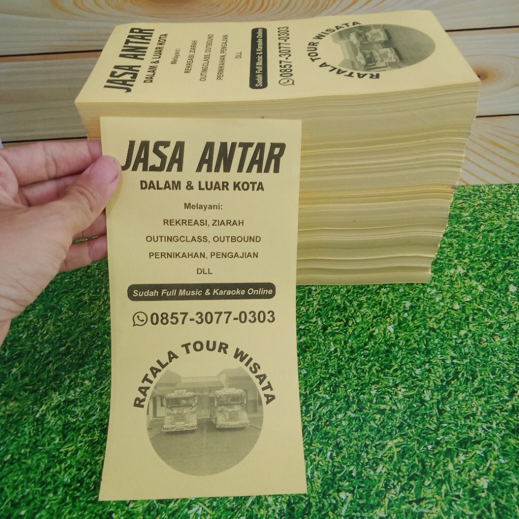 

Cetak Brosur kertas HVS