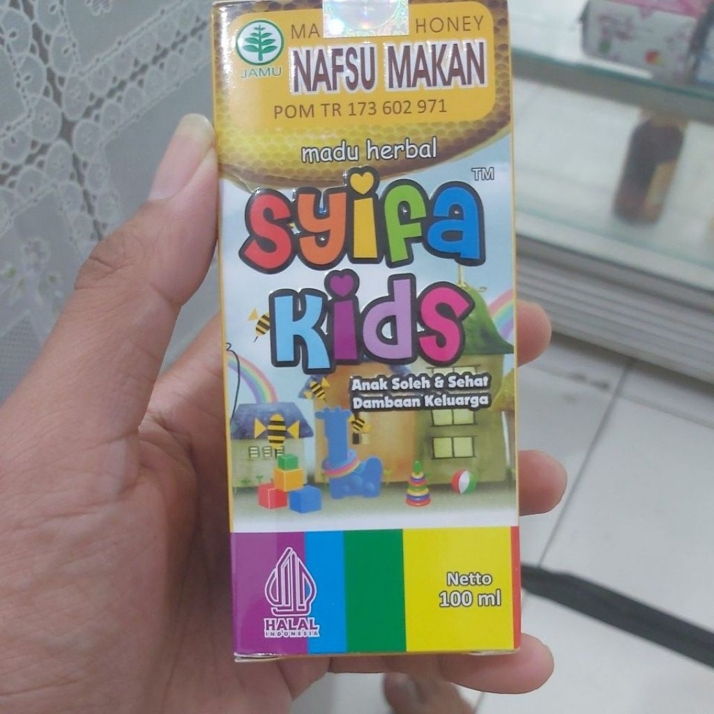 

madu herbal syifa Kids nafsu makan