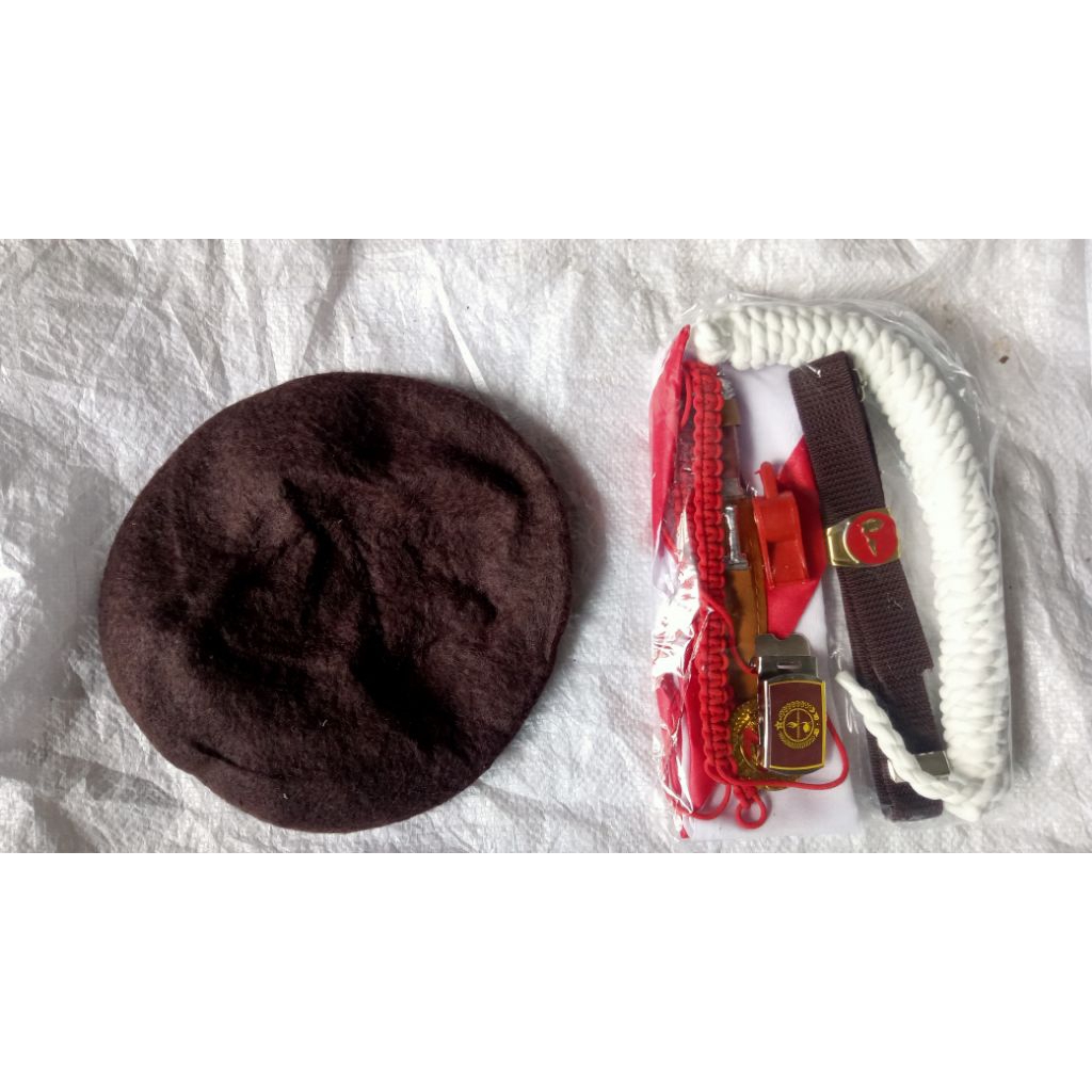 Atribut Pramuka Lengkap SD Negeri Putra Putri Kacu