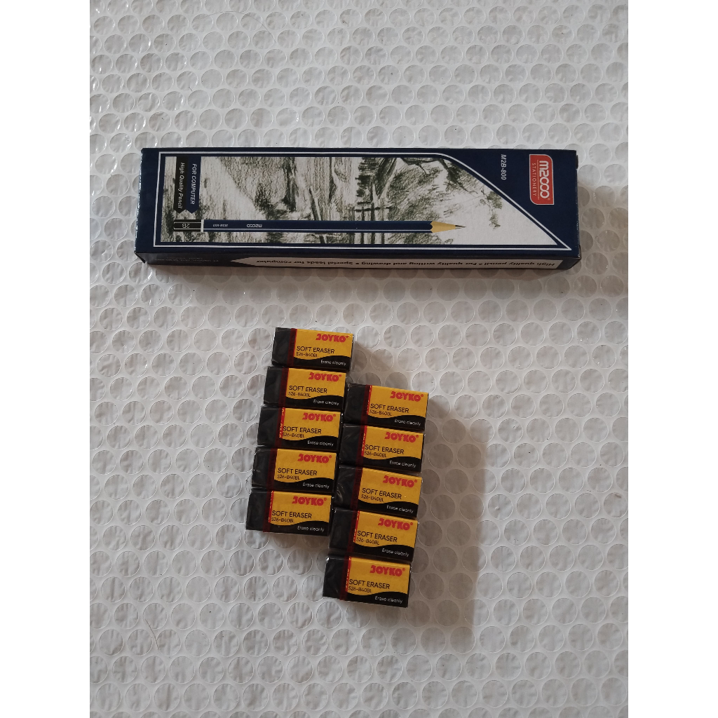 

TERMURAH PAKET HEMAT PENSIL M2000 1 PACK [12PCS] + PENGHAPUS JOYKO 10 PCS