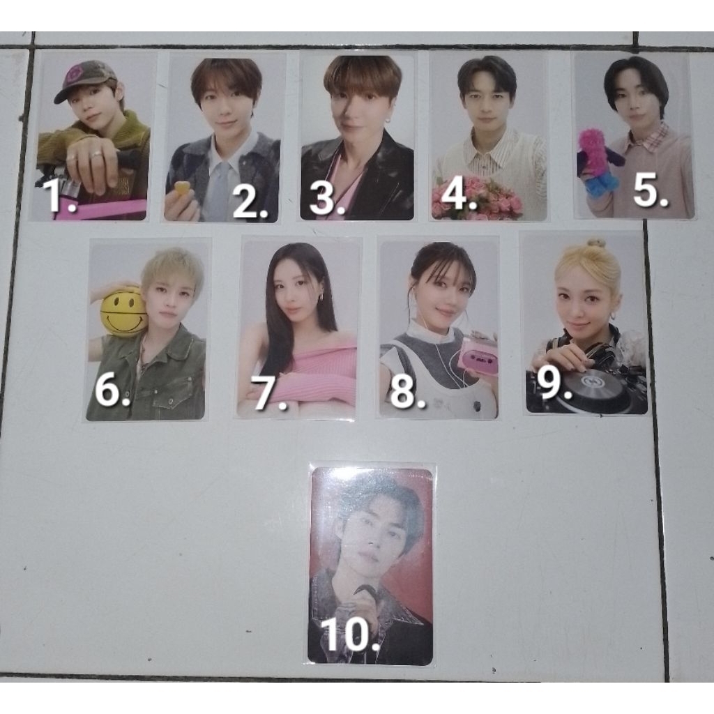 photocard smtown