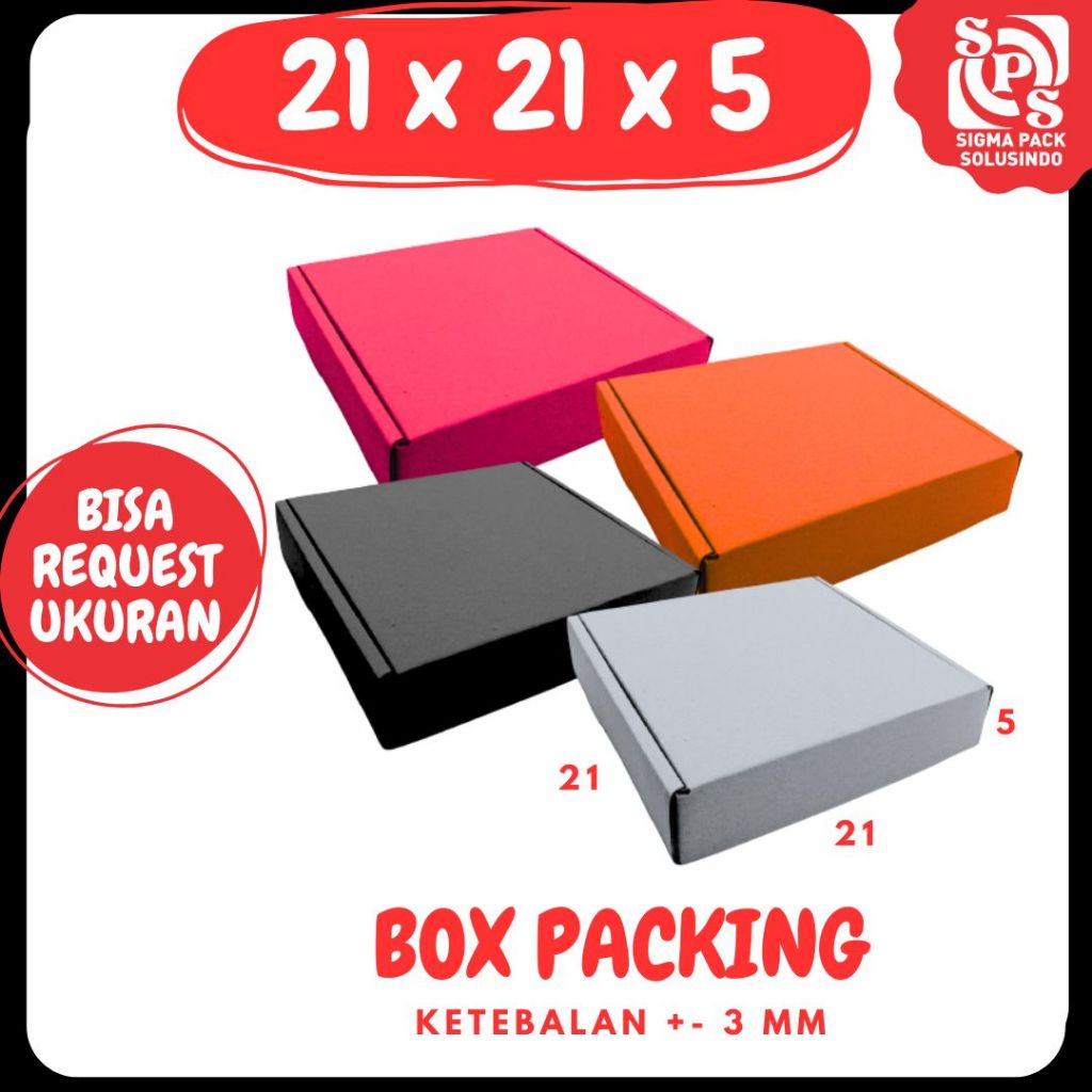 

Box 21x21x5 LS Kardus 21x21x5 LS Dus Pizza 21x21x5 LS Kotak Packing Hampers Zigma Pack