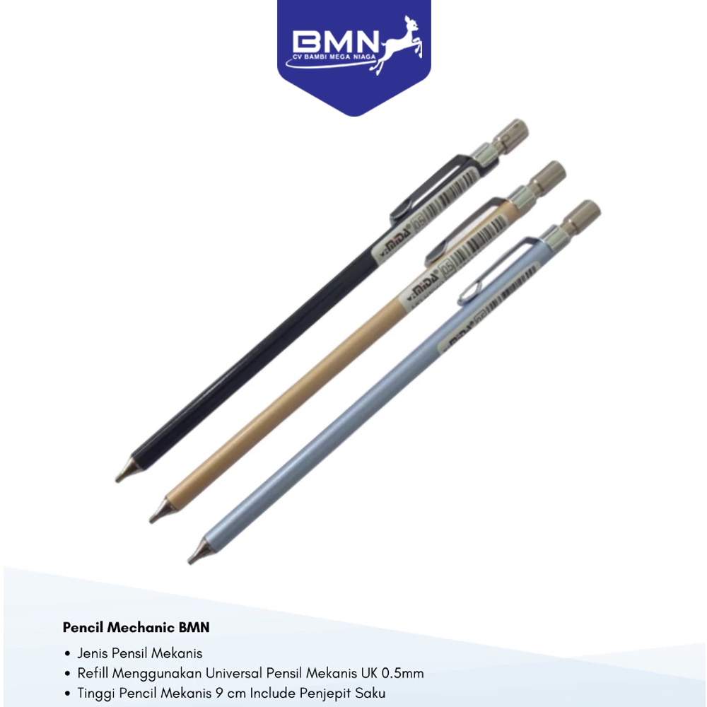 

Pensil Mekanik Imut Panjang Pinsil 9 cm Ukuran 0.5 mm - PM001