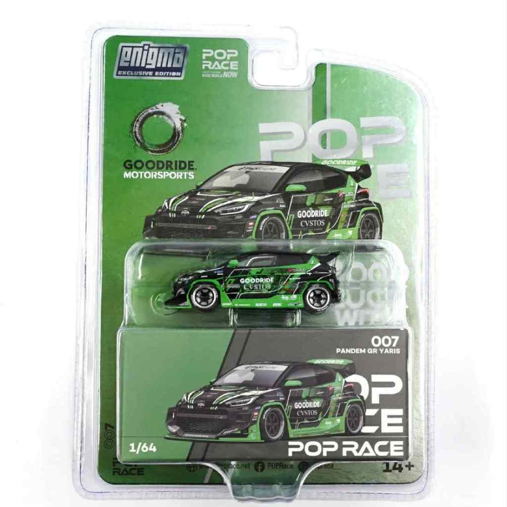 Pop Race 1/64 PRE007 Pandem GR Yaris Goodride Pop Race GR Yaris