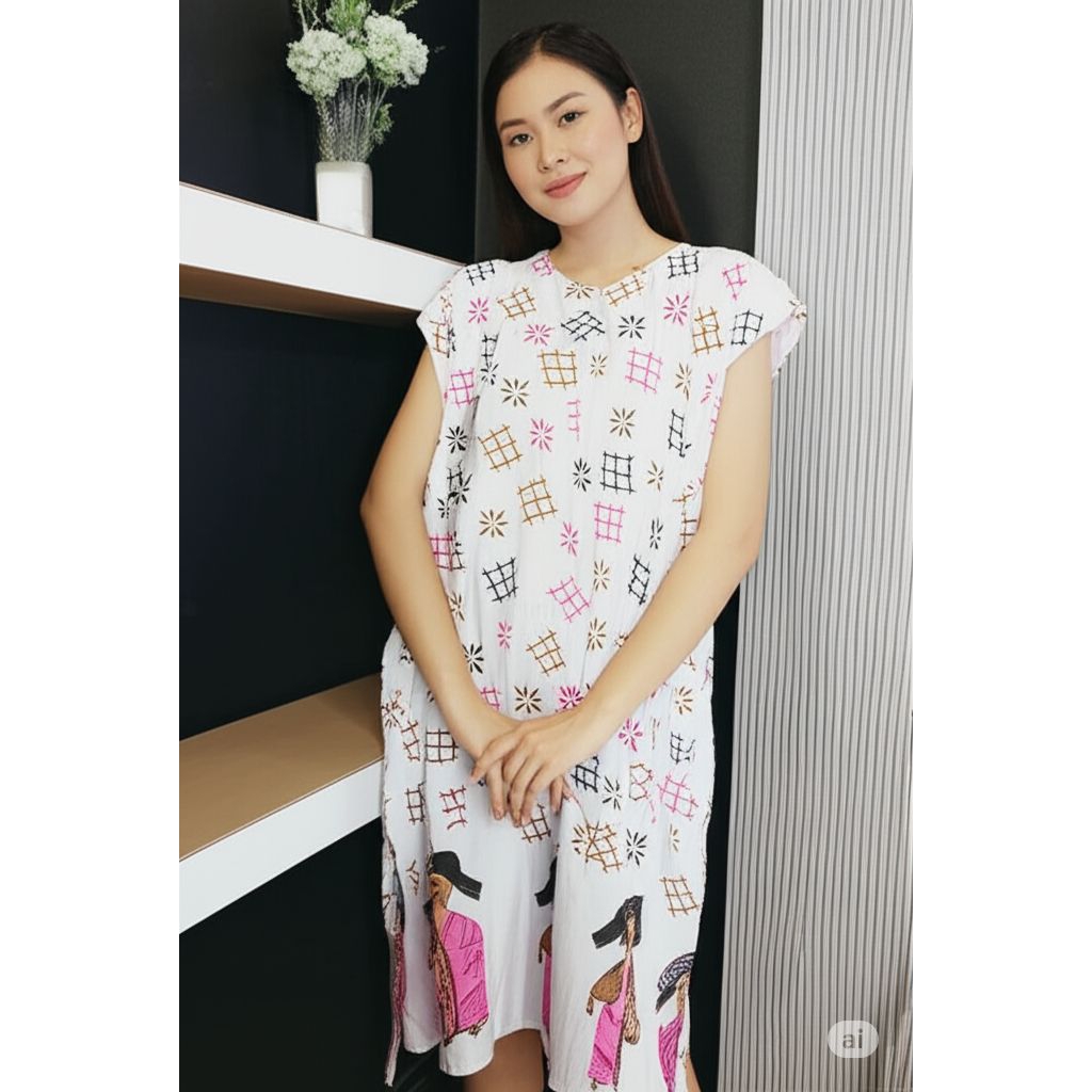 RM Daster Jumbo Lowo Putih 035