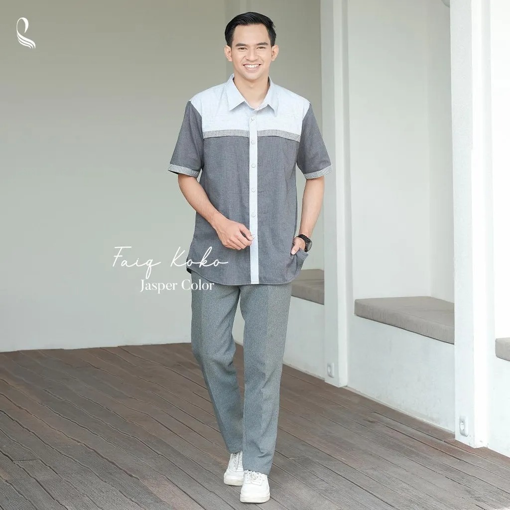 Kemeja Koko Dewasa By Sylla Hijab Original