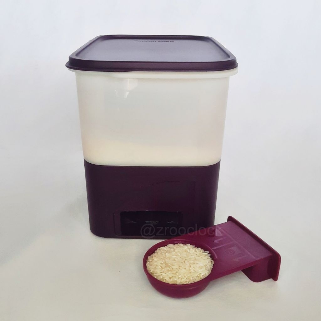 Rice Smart Junior 5kg Tupperware / Dispenser Beras / Dispenser Nasi / Tempat Beras Mini / Mini Rice 