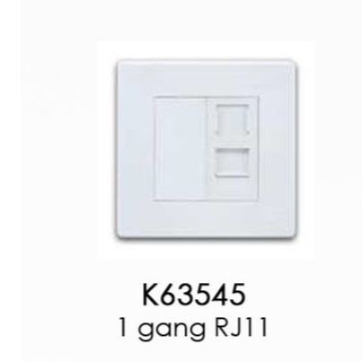 MK K63545 Whi | Data socket Outlet RJ45 | Avant Data Socket (RJ45)