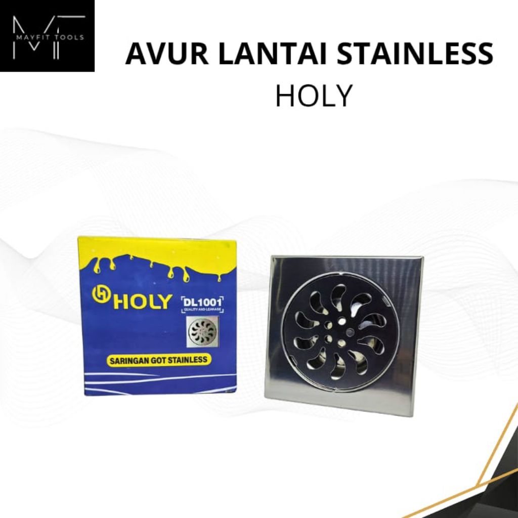 SARINGAN GOT AVUR LANTAI STAINLESS