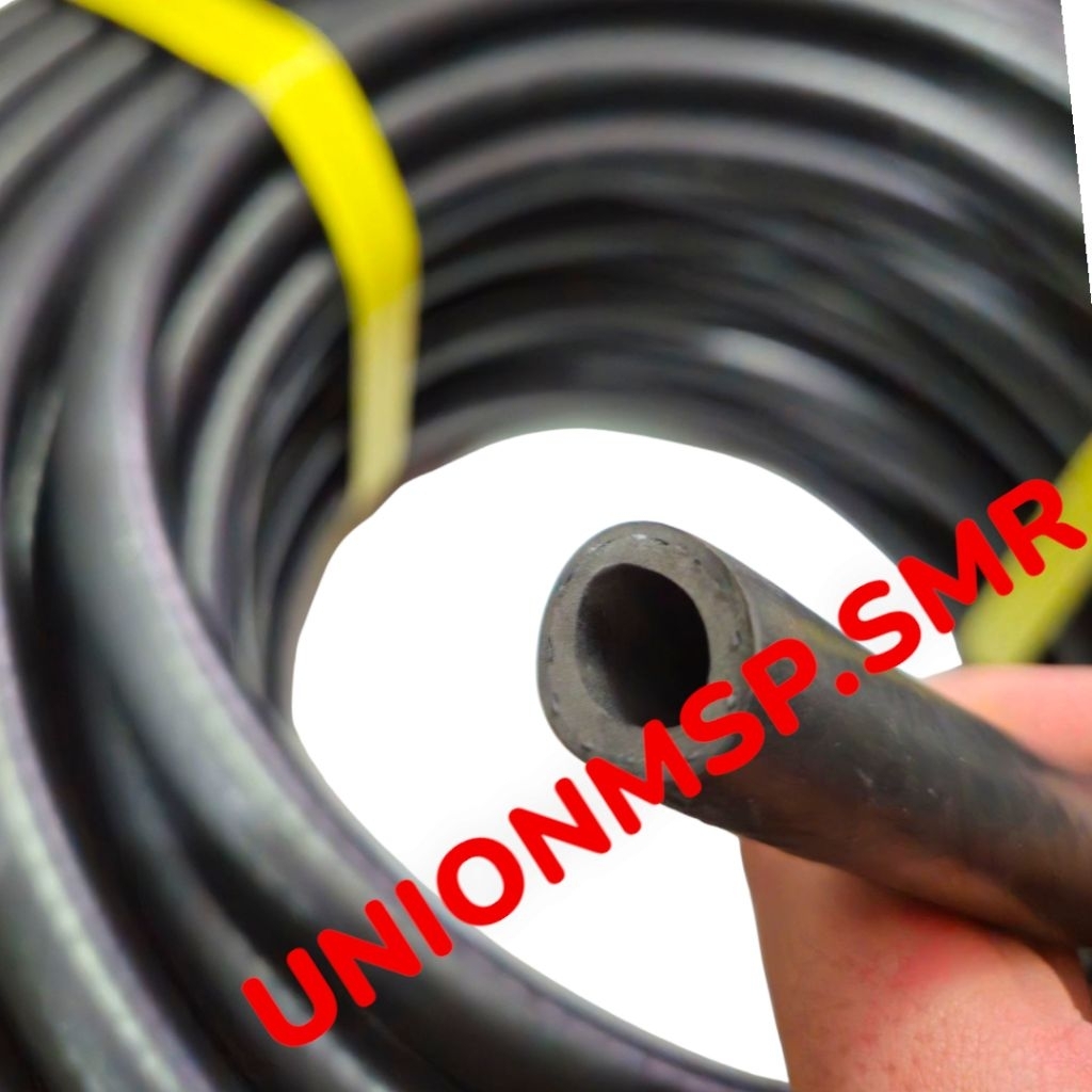 Per Meter Selang Gas LPG Hitam WINN GAS TPE AB Max 0.5 MPa - Selang Kompor Regulator SNI Aman Kuat A