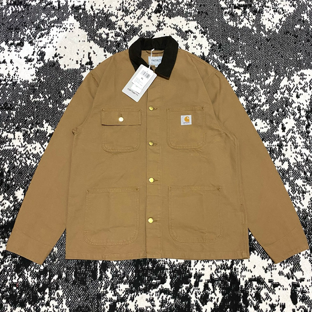 CARHARTT WIP MICHIGAN COAT HAMILTON BROWN / TOBACCO RINSED