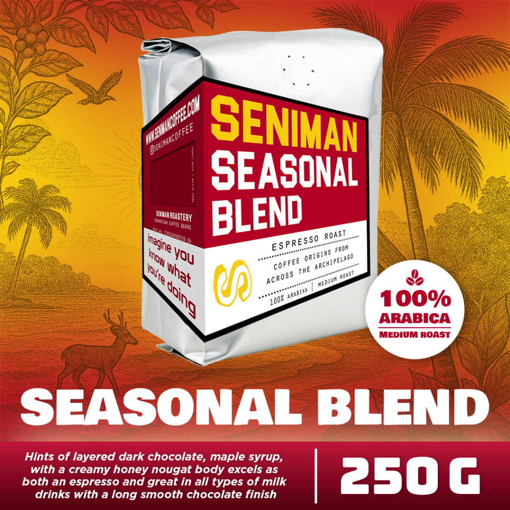 

Seniman Coffee / Indonesia Coffee Beans ESP Seasonal Blend 250gram
