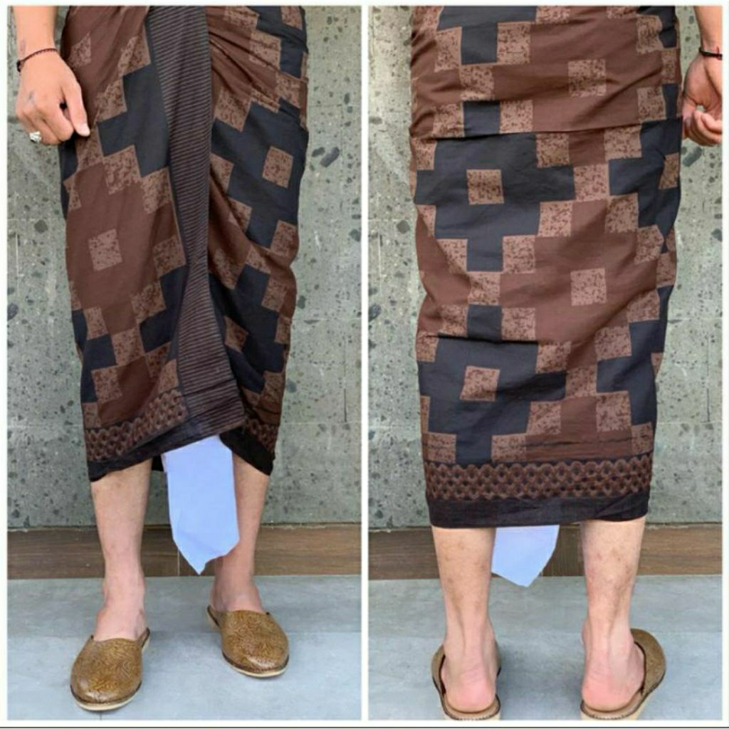 Saput Kamen Bali Coklat Hitam, Kode TB1A