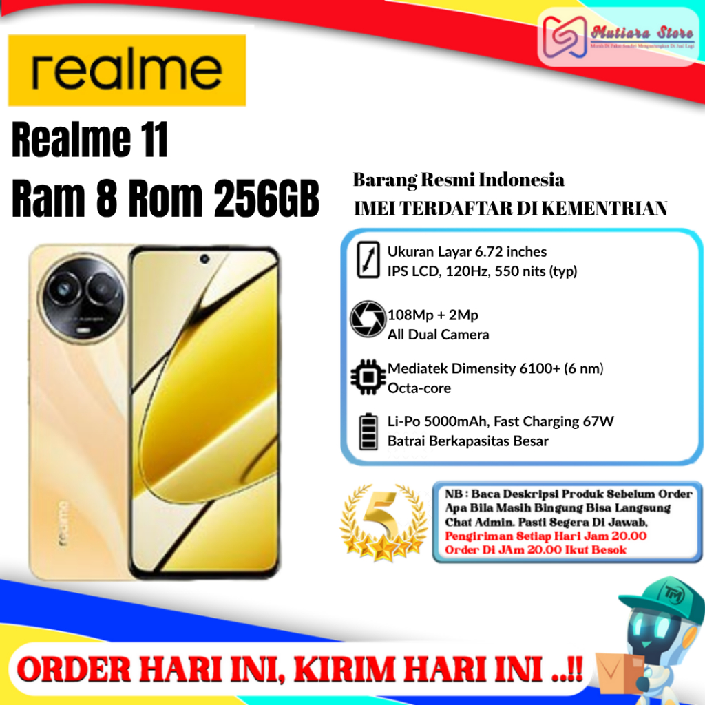 Realme 11 Ram 8 Rom 256GB