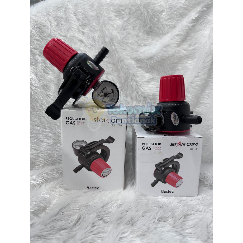 Regulator gas tekanan tinggi STARCAM