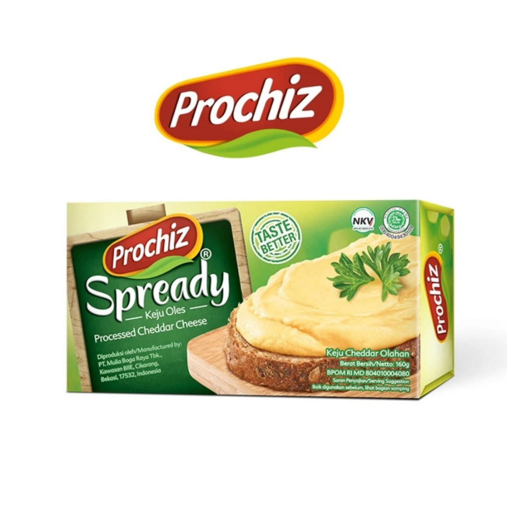 

Prochiz Spready Keju Oles 160Gr