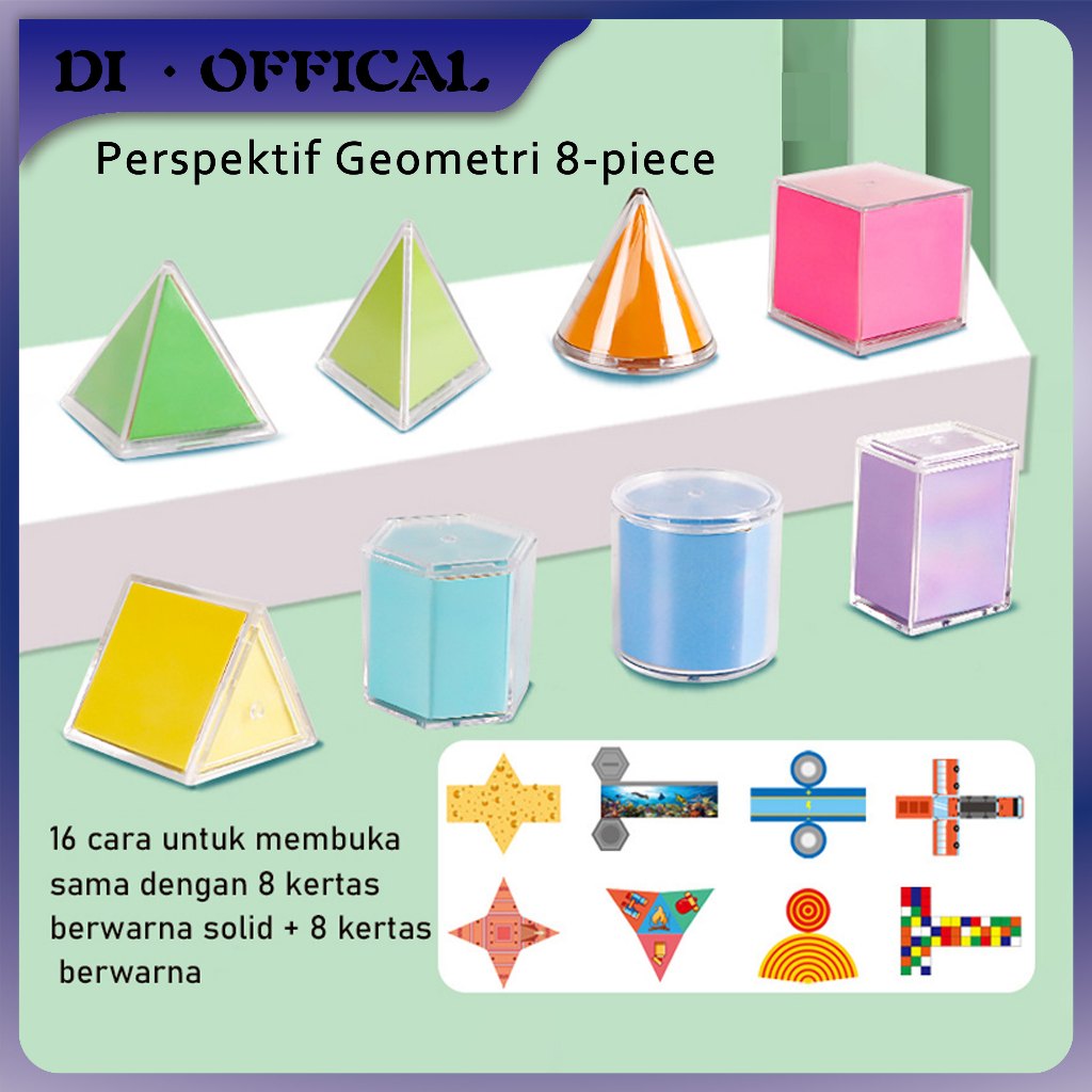

Alat Peraga Matematika Bangun Ruang Plastik Akrilik Import/Mainan Pendidikan