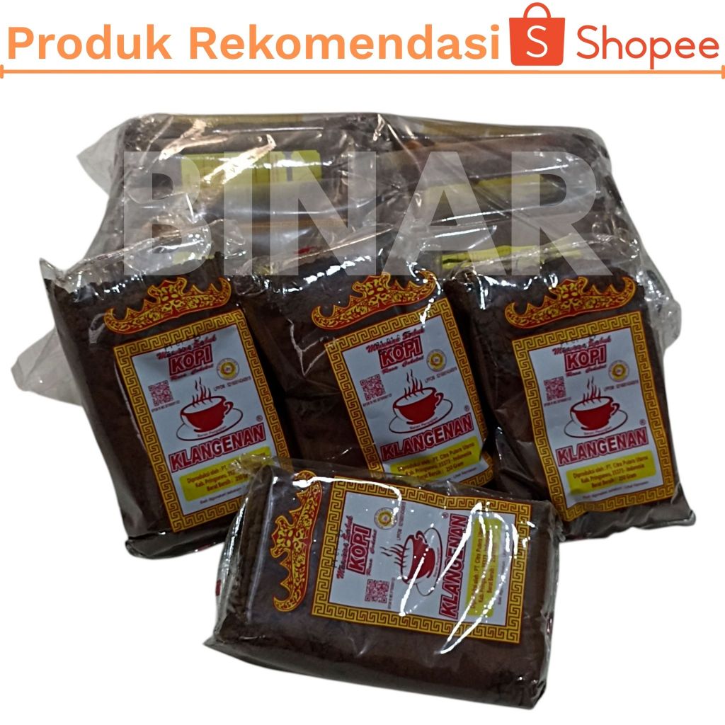 

Kopi Bubuk Klangenan 1kg Lampung Asli Lebih Murah (4 x 250gr)