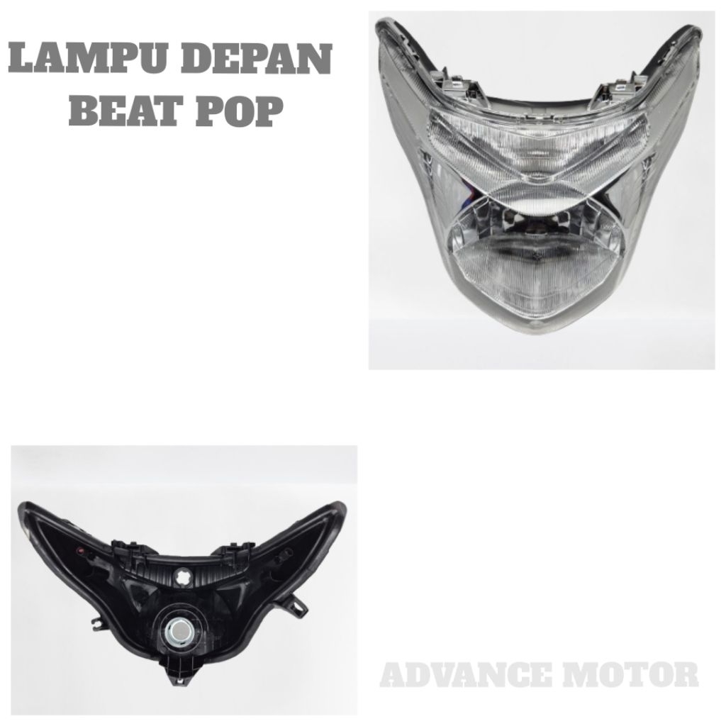LAMPU DEPAN REFLECTOR BEAT POP ORIGINAL WIN
