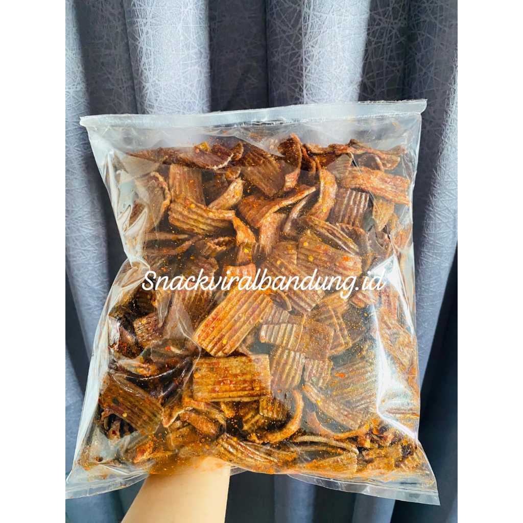 

seblak kerupuk jengkol asbes pedas daun jeruk 1kg