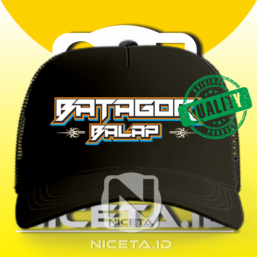 NICETA.ID TOPI BATAGOR BALAP TRUCKER JARING PREMIUM