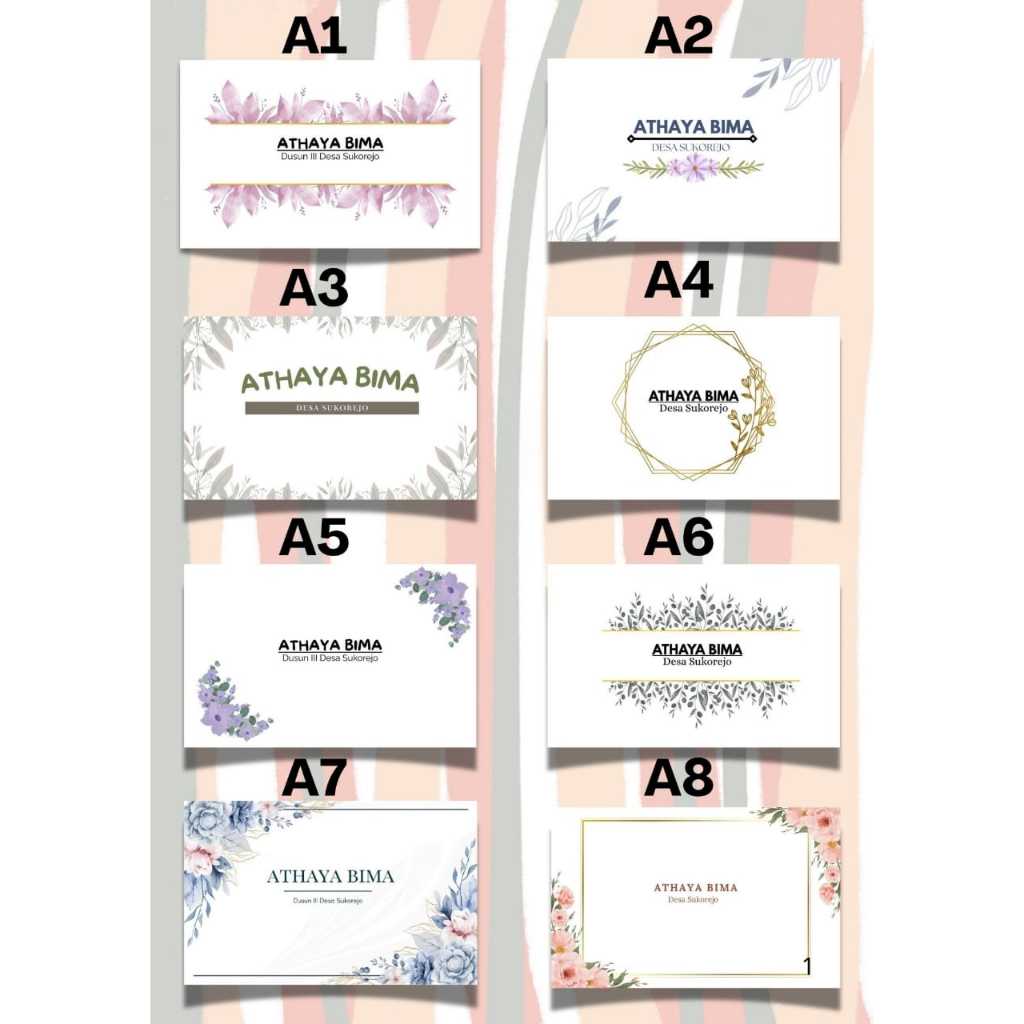 

Amplop kondangan custom nama dan alamat 100 pcs uk 90x150 cm