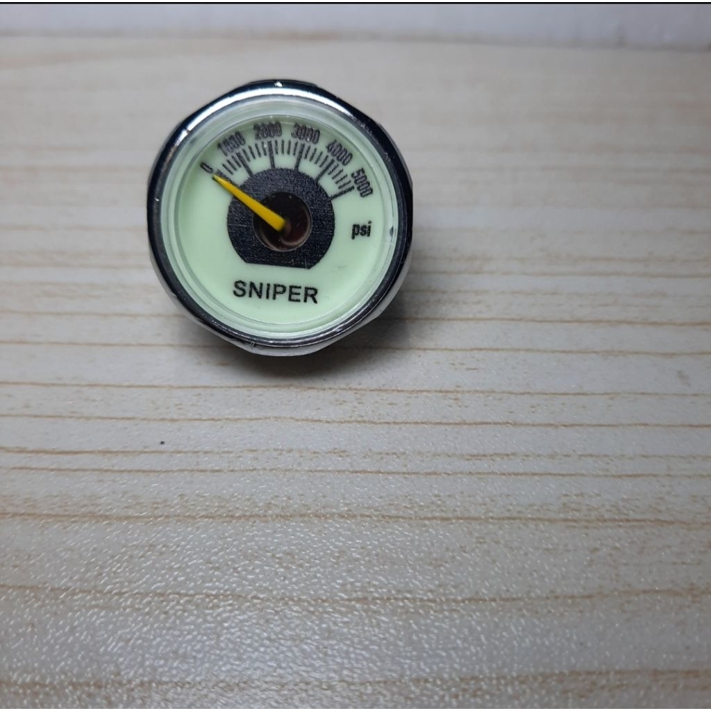 Manometer 5000 Psi, Manometer PCP 5000Psi, Mano PCP, Mano Kecil PCP 5000 Psi, Manometer PCP 5000 Psi