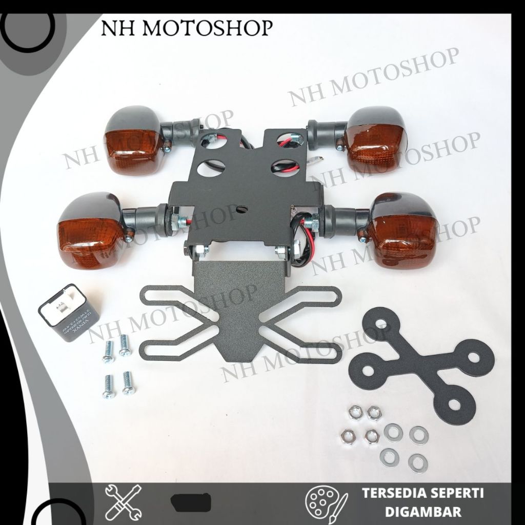 TAIL TIDY XSR 155 SPAKBOR BELAKANG XSR 155 SEIN NINJA DUDUKAN PLAT NOMOR XSR 155 NOPOL XSR 155