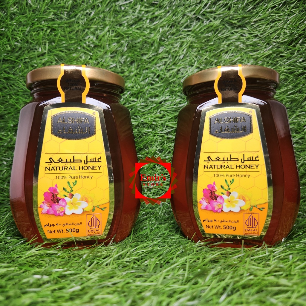 

Al Shifa Natural Honey 500 Gr | Madu Al Shifa 100% Murni 500 Gr | Halal | Original