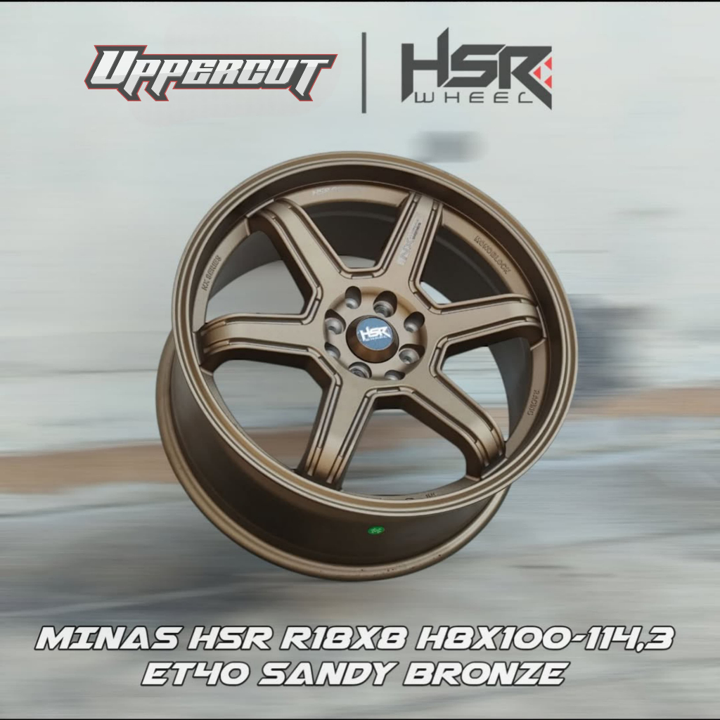 VELG MOBIL HSR MINAS RING 18 UNTUK MOBIL RAIZE, ROCKY, SWIFT, YARIS, COROLLA, ALTIS