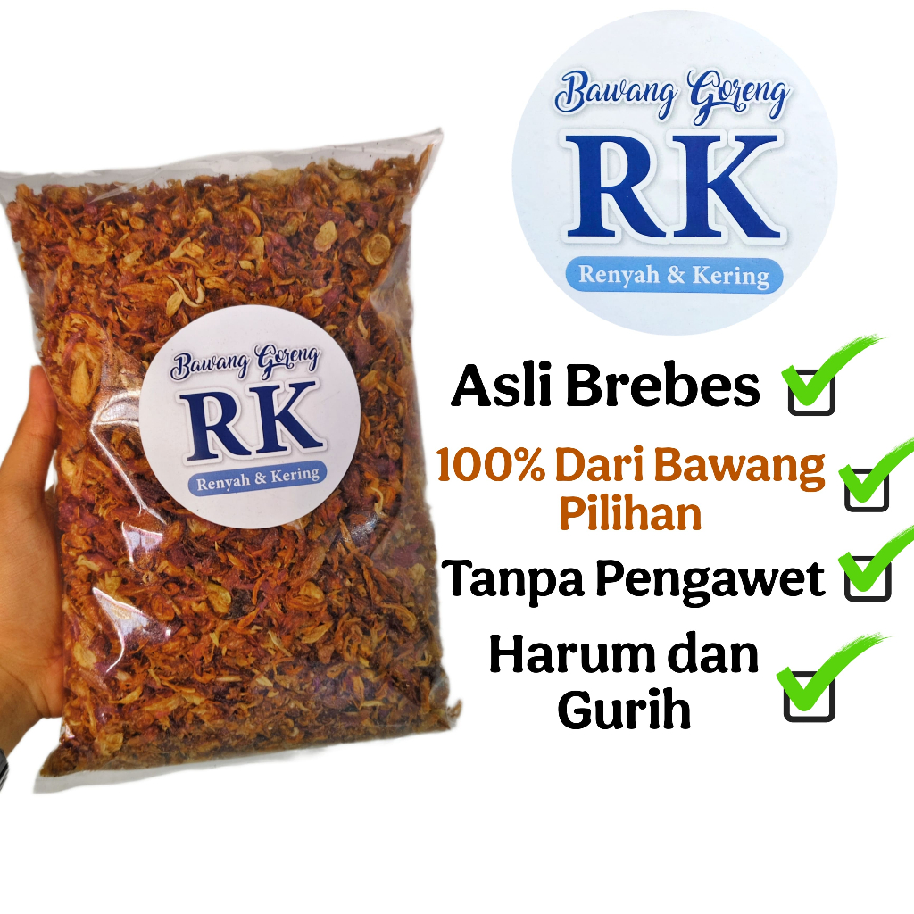 

bawang goreng brebes 500g asli