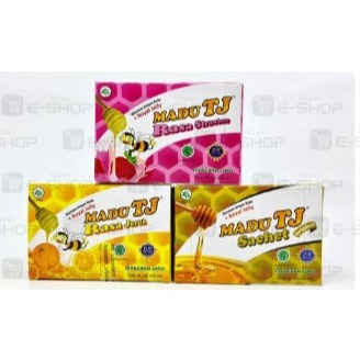 

MADU TJ Sachet 1 Box isi 12 Sachet/ Jeruk / Strawberry - Strawberry