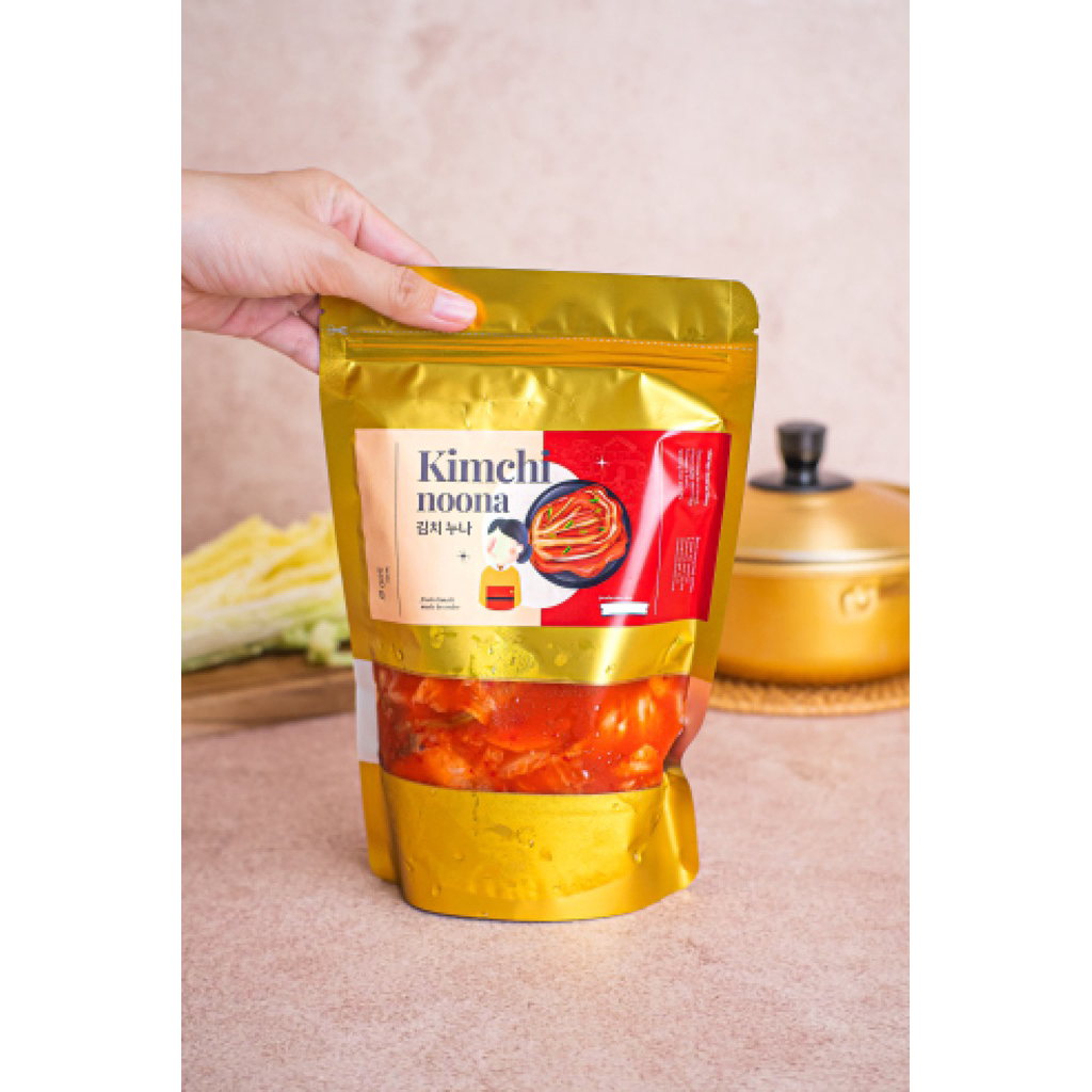 

KIMCHI NOONA 1kg REFILL ||FRESH KIMCHI TERENAK