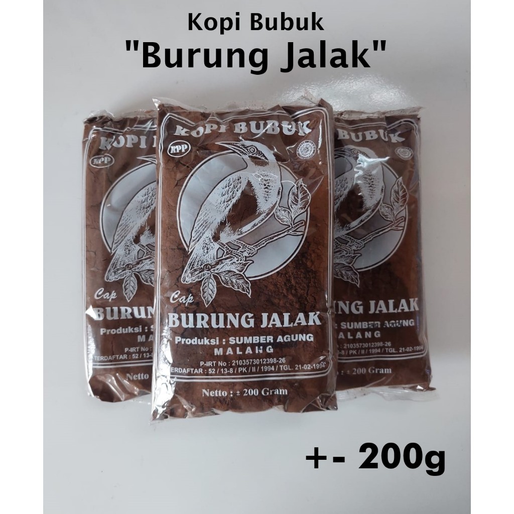 

Kopi Bubuk Cap Burung Jalak