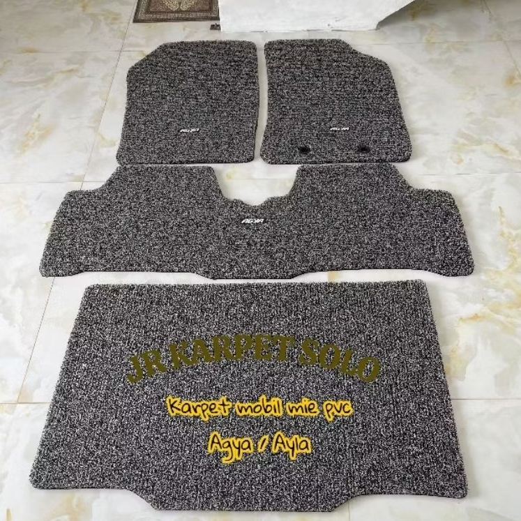 KARPET MOBIL MIE AGYA 2013-2024 FULL BAGASI