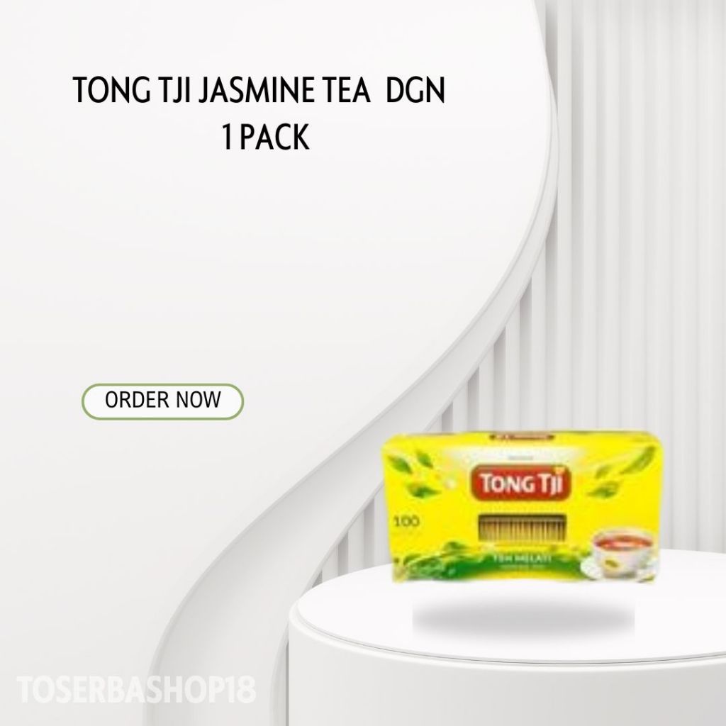 

Tong Tji Jasmine Tea Teh Celup Dgn Amplop 1 pack (2 gr x 100 teabags)