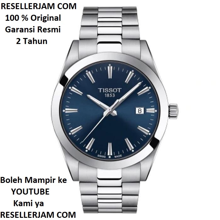 Jam Tangan TISSOT GENTLEMAN T127.410.11.041.00 Original Garansi Resmi